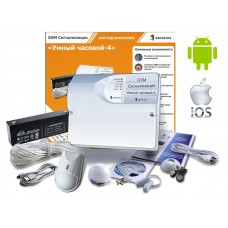 Ipro GSM-сигнализация «Умный часовой-4» (Набор для дома, МИНИ)